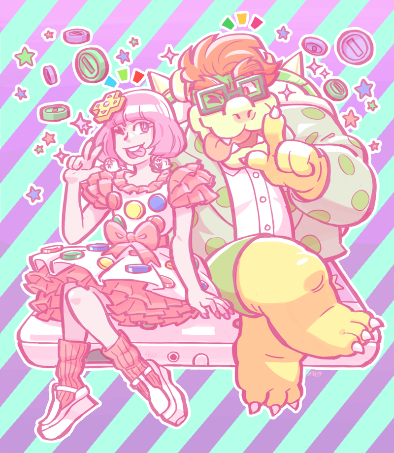 Illustration for article titled Dad Bowser Is The Father Figure The Mushroom Kingdom Needs